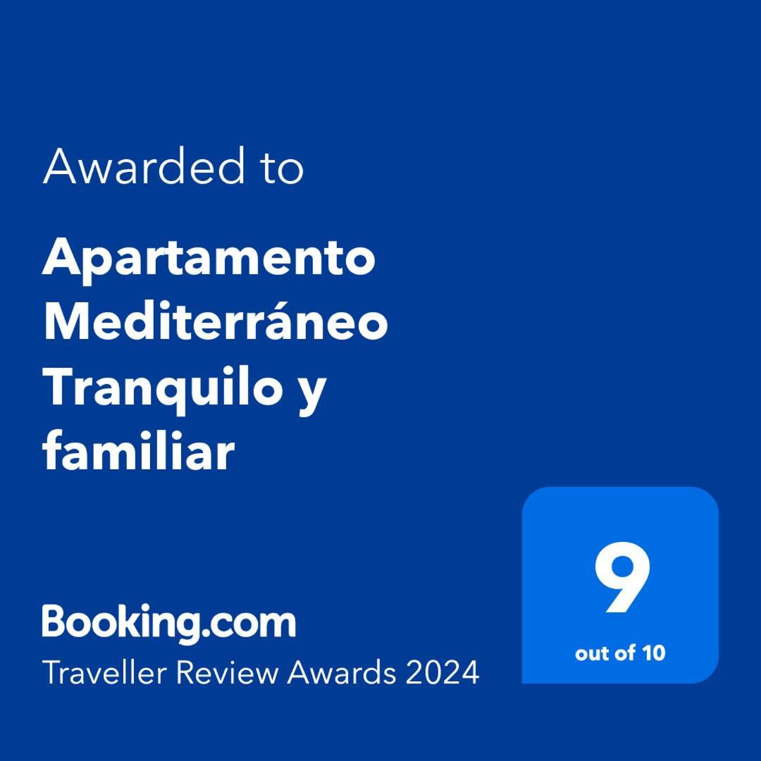 Apartamento Mediterraneo Tranquilo Y Familiar Appartement Valencia Buitenkant foto